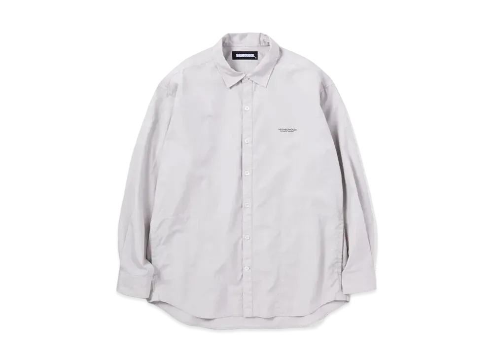 NEIGHBORHOOD TRAD / C-SHIRT . LS "Gray"