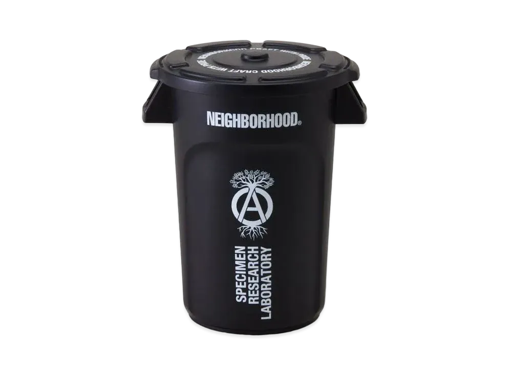 NEIGHBORHOOD SRL . THOR / P-ROUND CONTAINER MINI "Black"