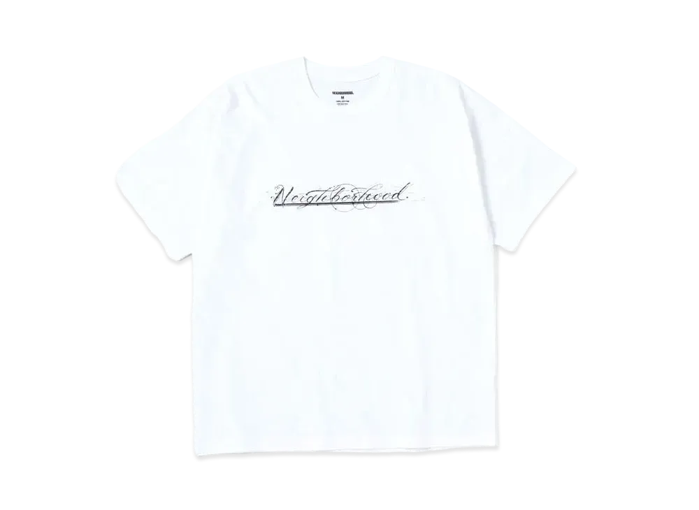 NEIGHBORHOOD DW / C-TEE . SS "White"