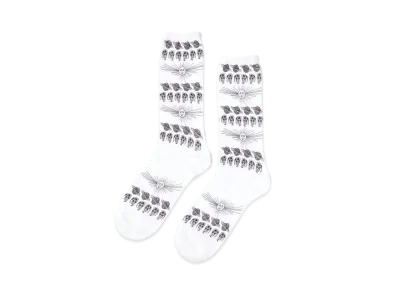 NEIGHBORHOOD DW / CE-SOCKS "White"
