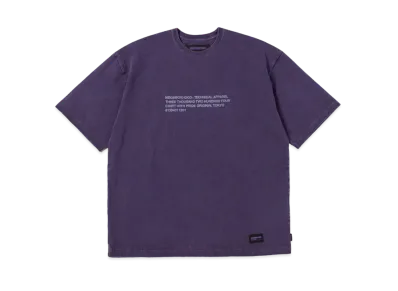 NEIGHBORHOOD Pigment Dyed Crewneck SS "Purple"
