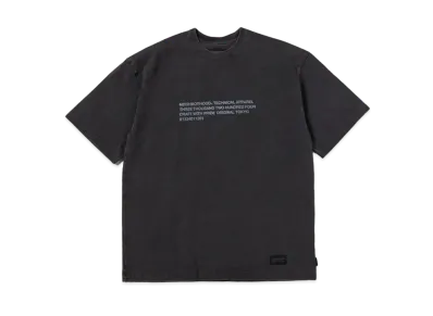 NEIGHBORHOOD Pigment Dyed Crewneck SS "Black"