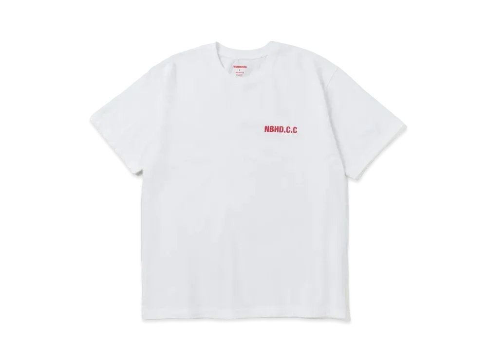 NEIGHBORHOOD NH . Tee SS-6 "White"