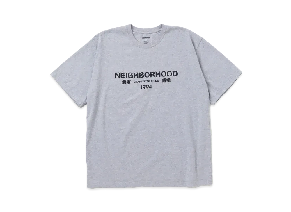 NEIGHBORHOOD NH . Tee SS-14 "Gray"