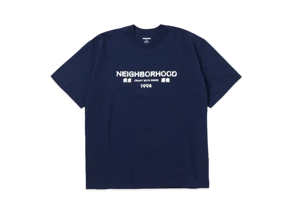 NEIGHBORHOOD NH . Tee SS-14 "Navy"