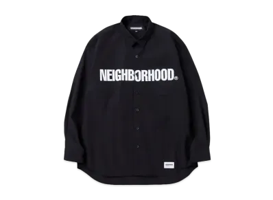 NEIGHBORHOOD CI Print Shirt LS "Black"