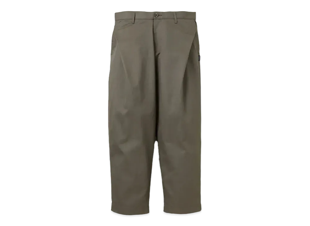 NEIGHBORHOOD Slanted Tuck Pants "Olive Drab"