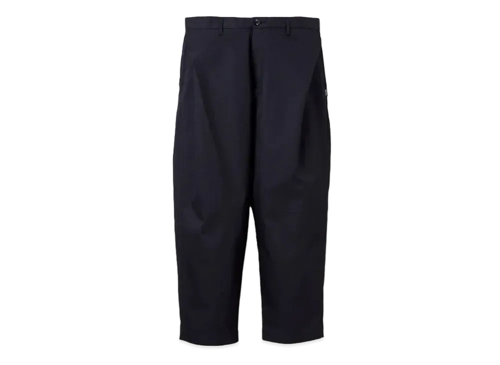 NEIGHBORHOOD Slanted Tuck Pants "Black"