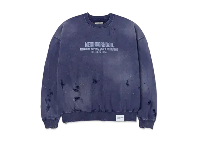 NEIGHBORHOOD for ISETAN Savage Sweatshirt LS "Navy"