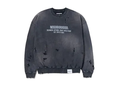 NEIGHBORHOOD for ISETAN Savage Sweatshirt LS "Black"