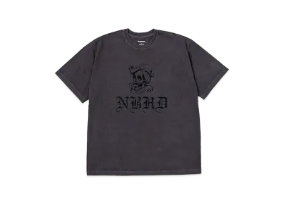 NEIGHBORHOOD for ISETAN NH 232 SPOT . TEE SS-1 "Charcoal"