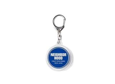 NEIGHBORHOOD for ISETAN Round Type Key Tag "Blue"