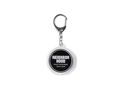 NEIGHBORHOOD for ISETAN Round Type Key Tag "Black"