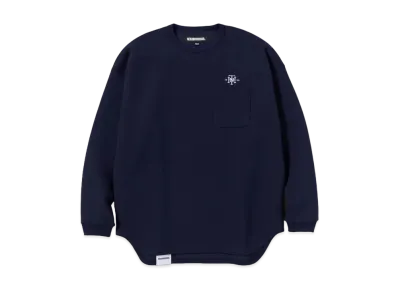 NEIGHBORHOOD Double Crewneck LS "Navy"