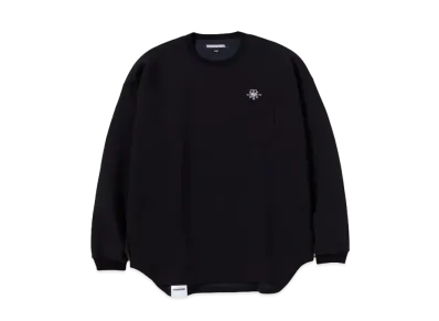 NEIGHBORHOOD Double Crewneck LS "Black"