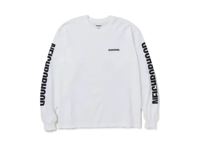 NEIGHBORHOOD NH . Tee LS-11 "White"