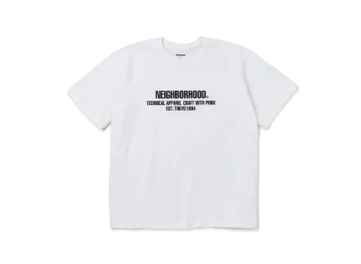 NEIGHBORHOOD NH . Tee SS-2 "White"