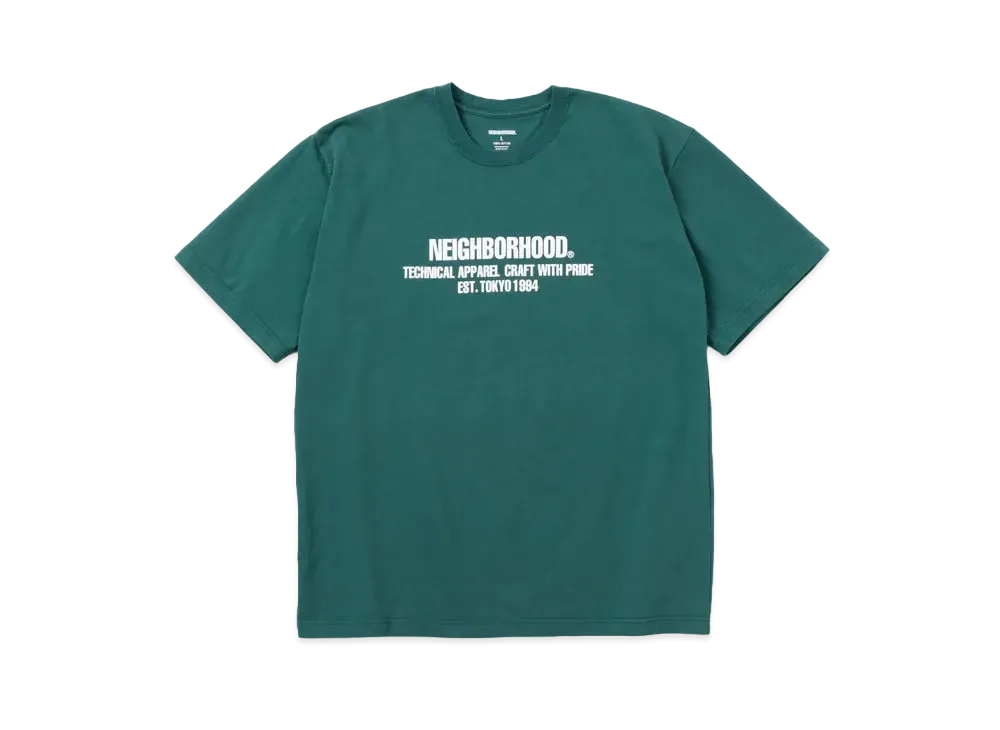 NEIGHBORHOOD NH . Tee SS-2 "Green"