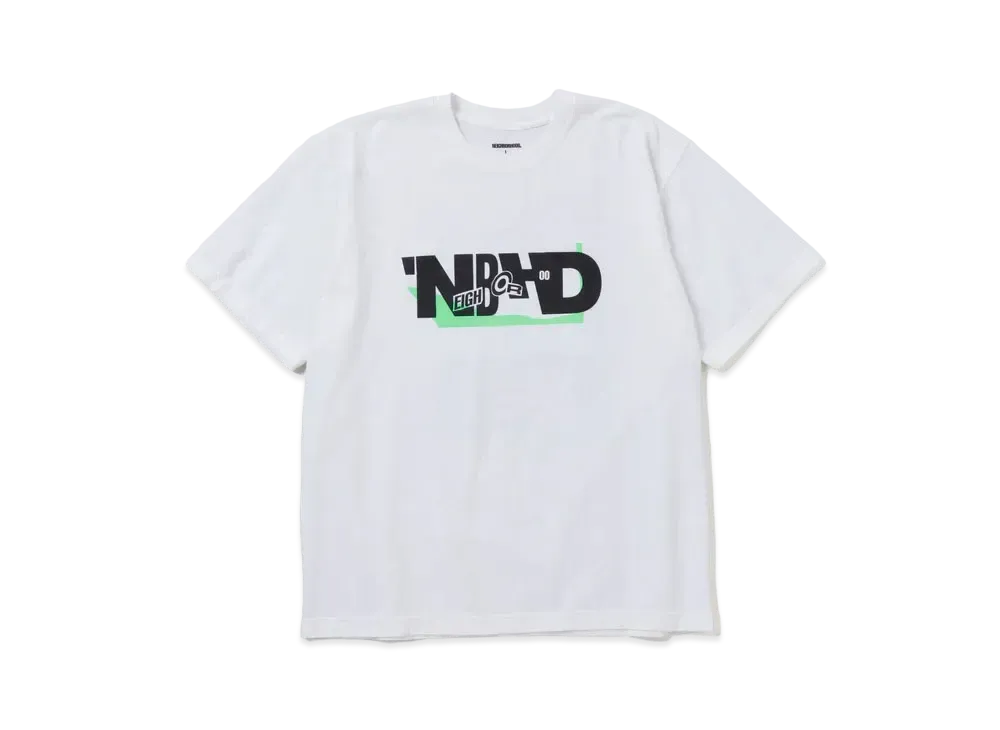 NEIGHBORHOOD NH . Tee SS-20 "White/Green"