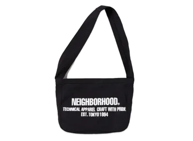 NEIGHBORHOOD Newspaper Bag "Black"