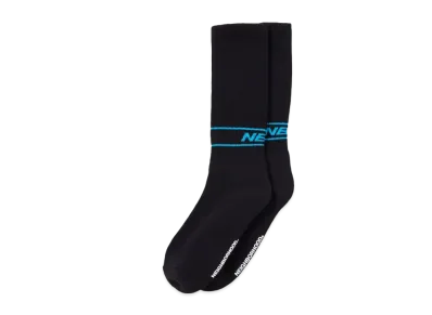NEIGHBORHOOD NBHD Logo Socks "Black"