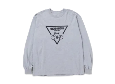 NEIGHBORHOOD NH . Tee LS-3 "Gray"