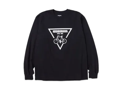 NEIGHBORHOOD NH . Tee LS-3 "Black"