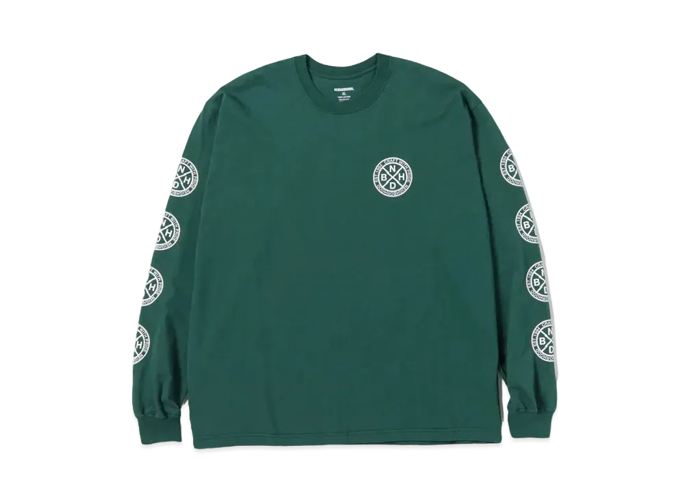 NEIGHBORHOOD NH . Tee LS-7 "Green"