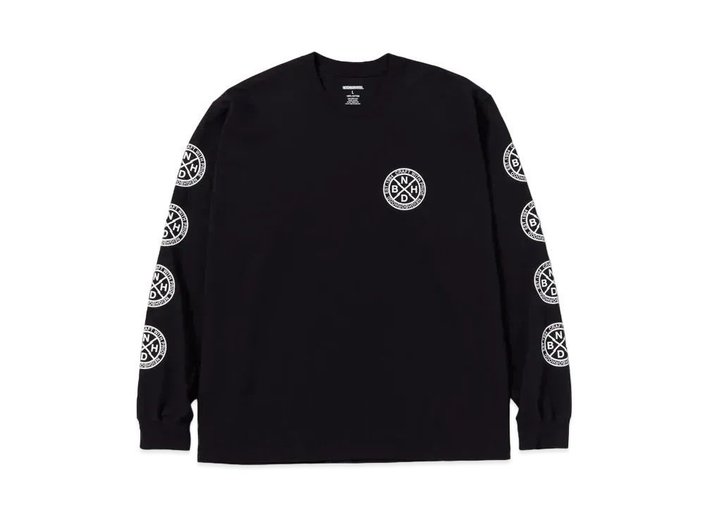 NEIGHBORHOOD NH . Tee LS-7 "Black"