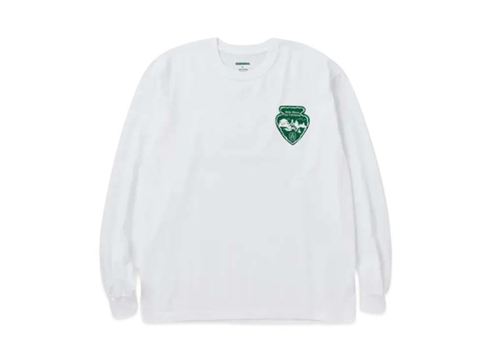 NEIGHBORHOOD x ABEL BROWN Tee LS "White"