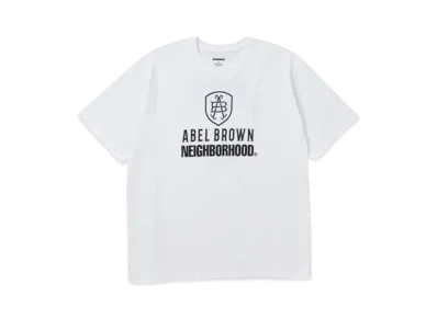 NEIGHBORHOOD x ABEL BROWN Tee SS-1 "White"