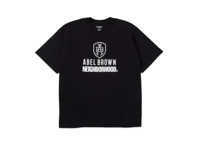 NEIGHBORHOOD x ABEL BROWN Tee SS-1 "Black"