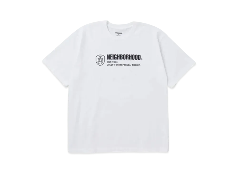 NEIGHBORHOOD x ABEL BROWN Tee SS-2 "White"