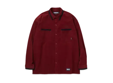 NEIGHBORHOOD Corduroy Shirt LS "Burgundy"