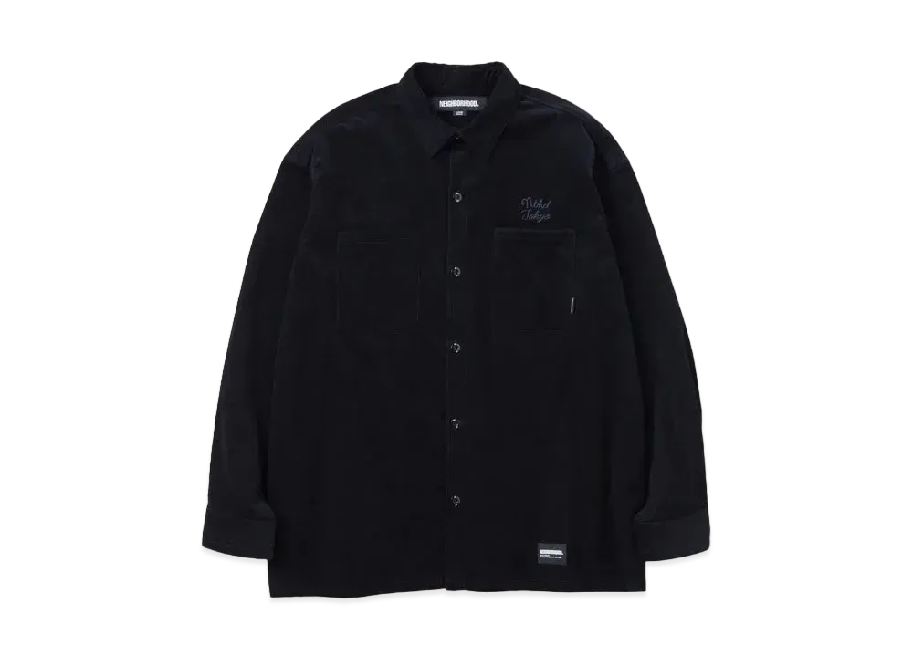 NEIGHBORHOOD Corduroy Shirt LS "Black"