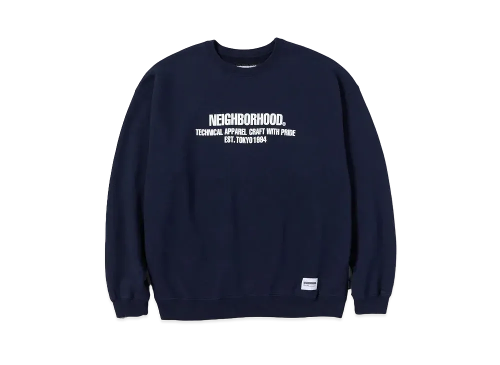 NEIGHBORHOOD Classic Sweatshirt LS "Navy"