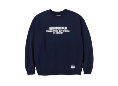 NEIGHBORHOOD Classic Sweatshirt LS "Navy"