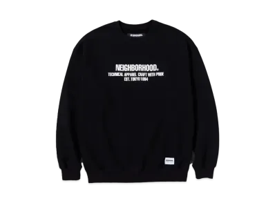 NEIGHBORHOOD Classic Sweatshirt LS "Black"