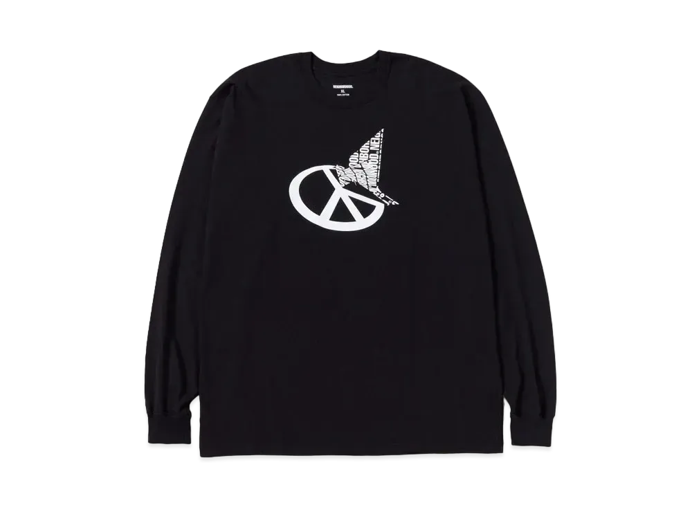 NEIGHBORHOOD NH . Tee LS-20 "Black"