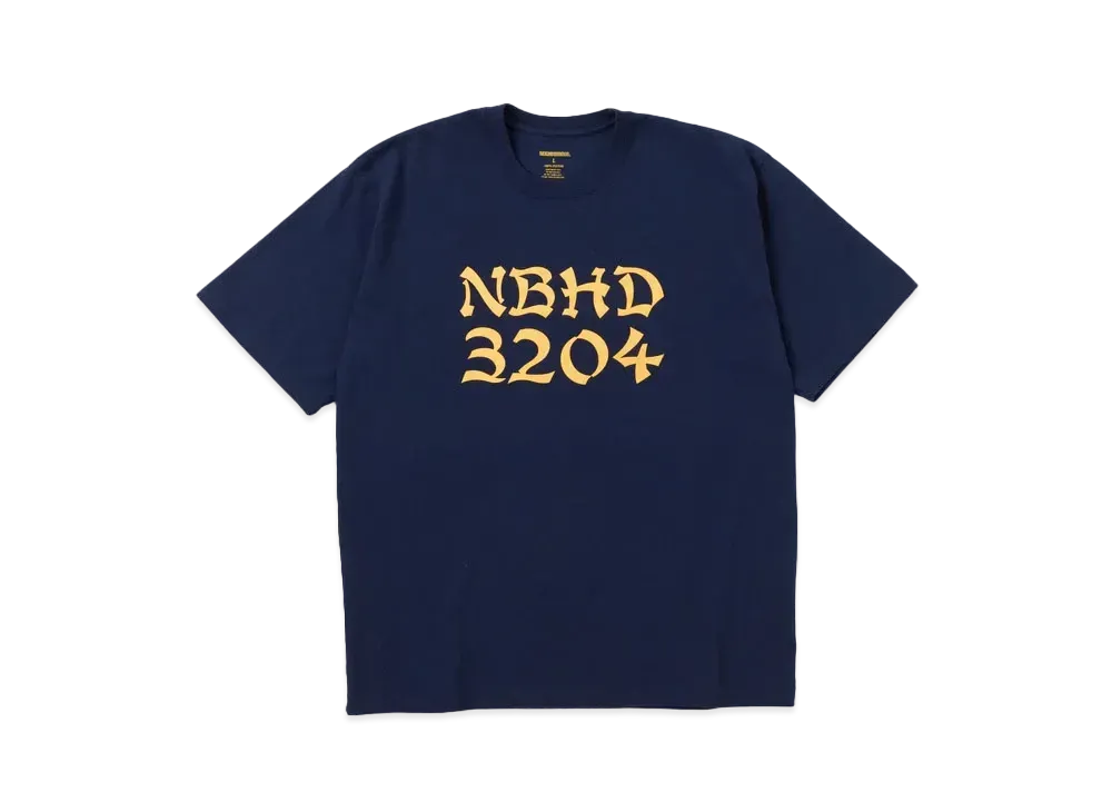 NEIGHBORHOOD NH . Tee SS-13 "Navy"