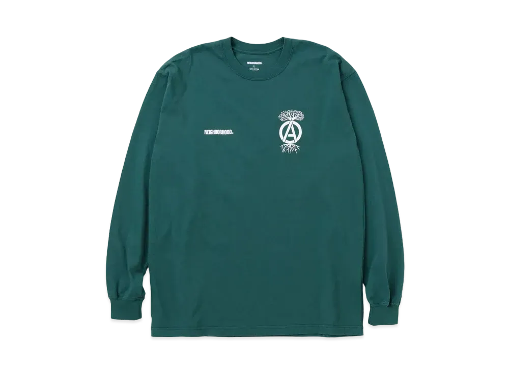NEIGHBORHOOD SRL . Tee LS-1 "Green"