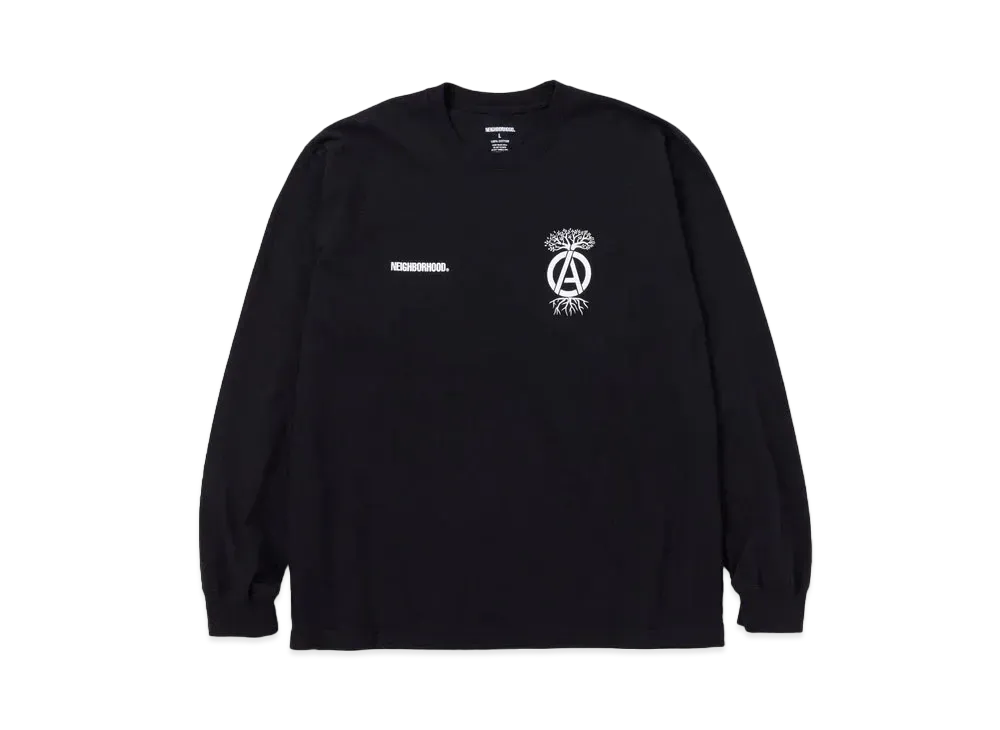 NEIGHBORHOOD SRL . Tee LS-1 "Black"