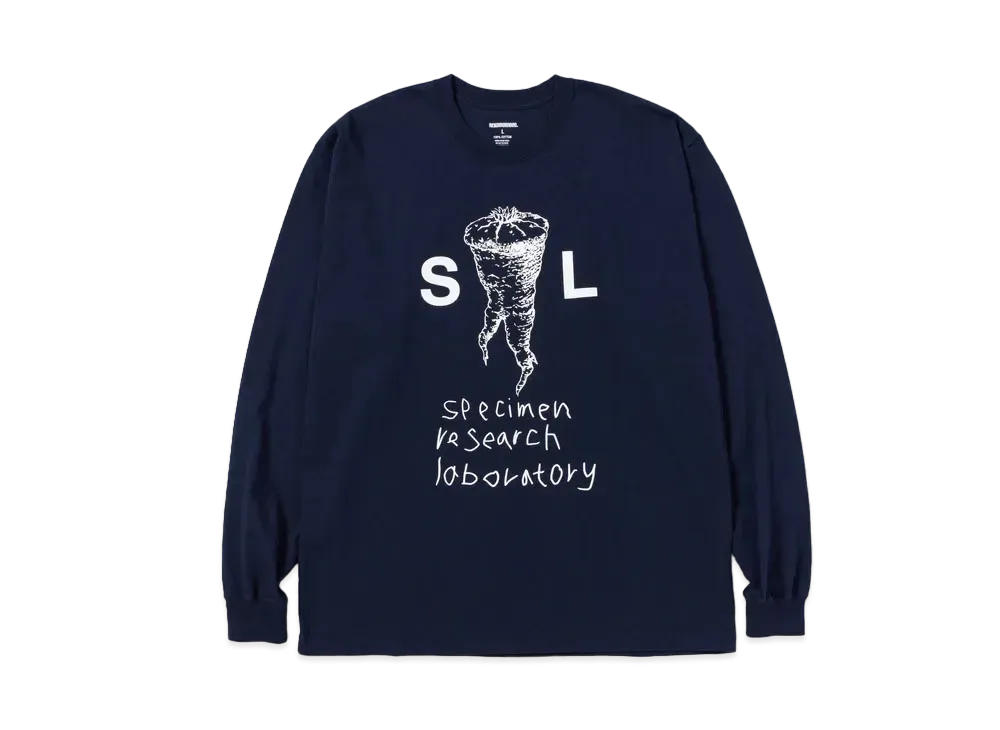 NEIGHBORHOOD SRL . Tee LS-2 "Navy"