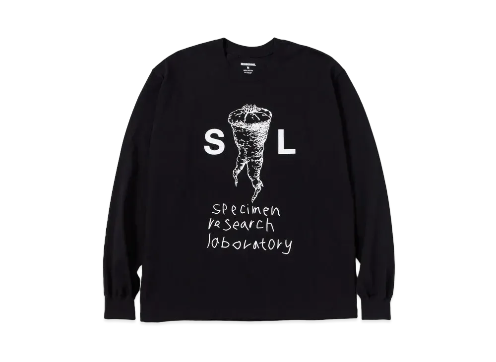 NEIGHBORHOOD SRL . Tee LS-2 "Black"