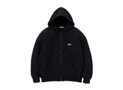 NEIGHBORHOOD Fluffy Zip Up Parka "Black"