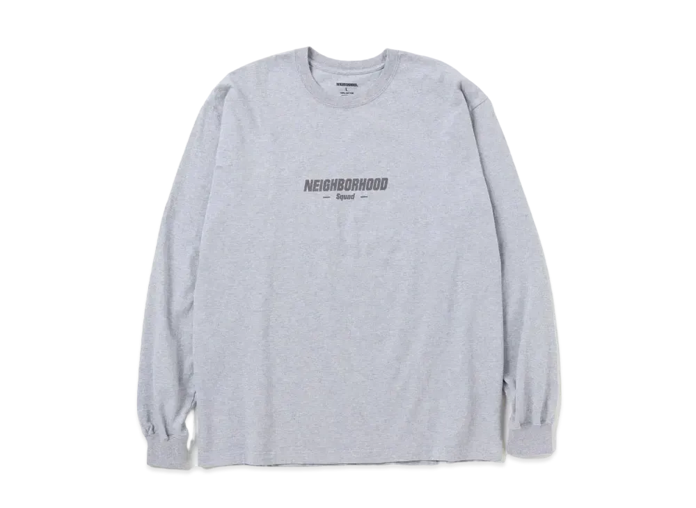 NEIGHBORHOOD NH . Tee LS-5 "Gray"
