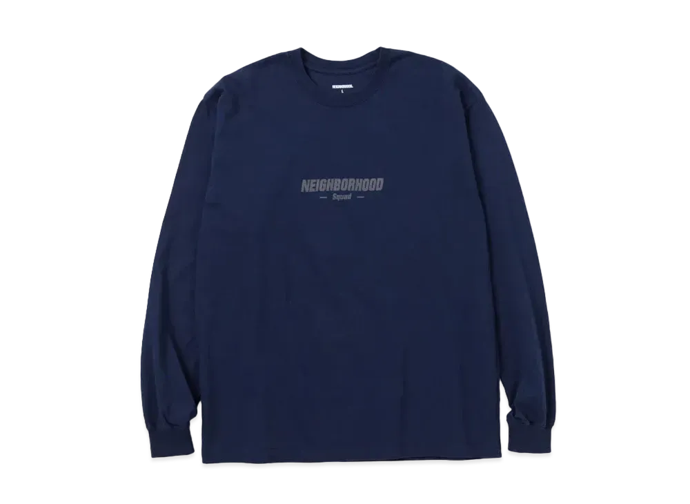 NEIGHBORHOOD NH . Tee LS-5 "Navy"