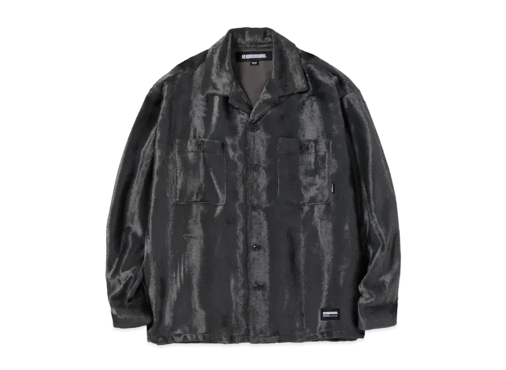 NEIGHBORHOOD Fur Shirt LS "Gray"