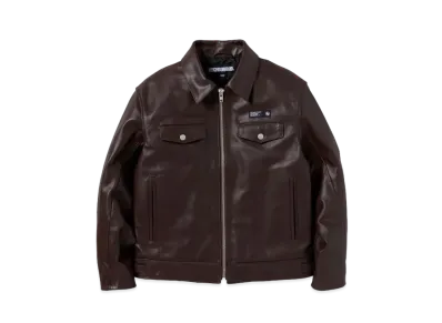 NEIGHBORHOOD Single Leather Jacket "Brown"