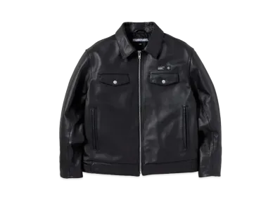 NEIGHBORHOOD Single Leather Jacket "Black"